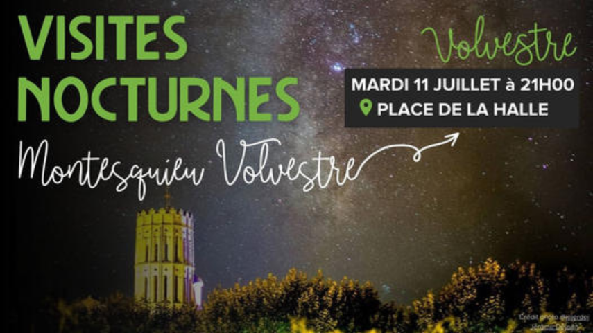 Visite nocture | Mairie de Montesquieu-Volvestre